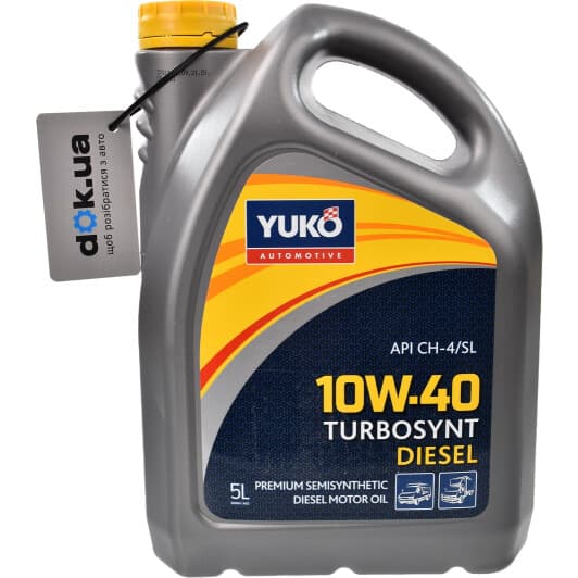 Yuko Turbosynt Diesel 10W-40 (5 л) моторное масло