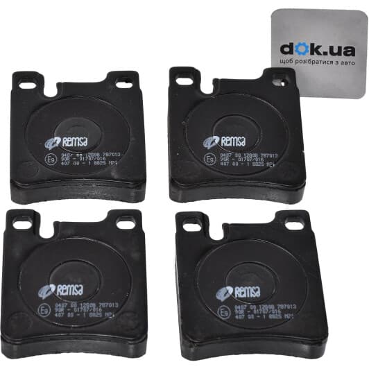 0407.00 Remsa Гальмівні колодки