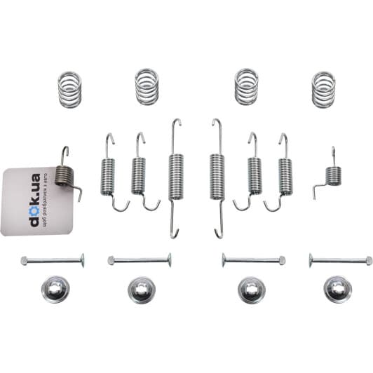 0025Q A.B.S. Монтажный комплект барабанных тормозных колодок