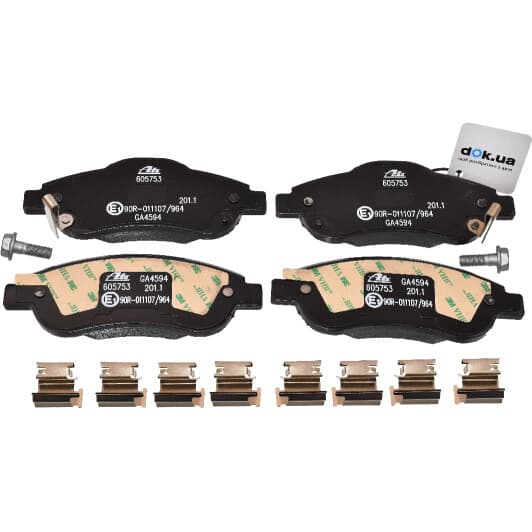 13.0460-5753.2 ATE Гальмівні колодки для Honda CR-V