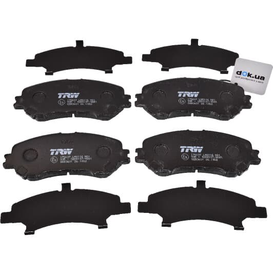 GDB3631 TRW Гальмівні колодки