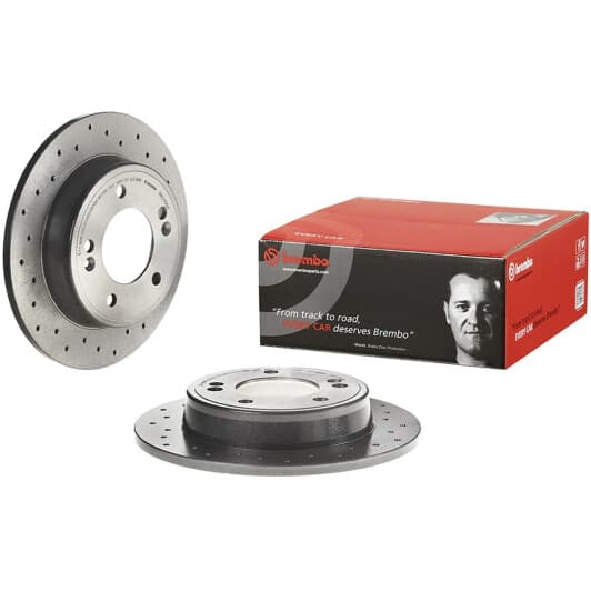 08c1722x Brembo Тормозной диск