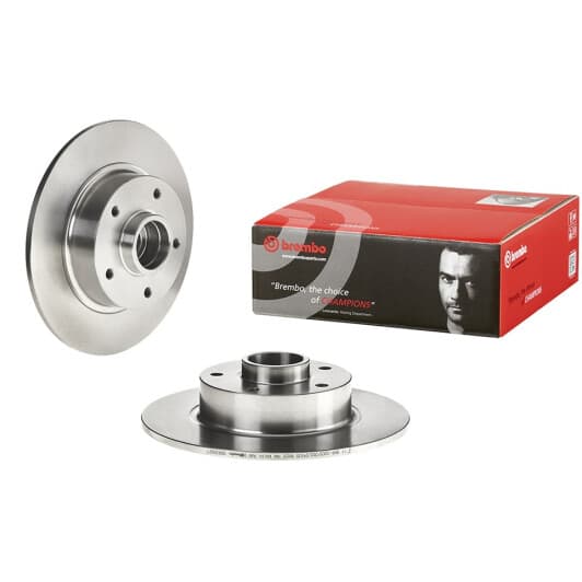 08b36927 Brembo Гальмівний диск для Renault Fluence