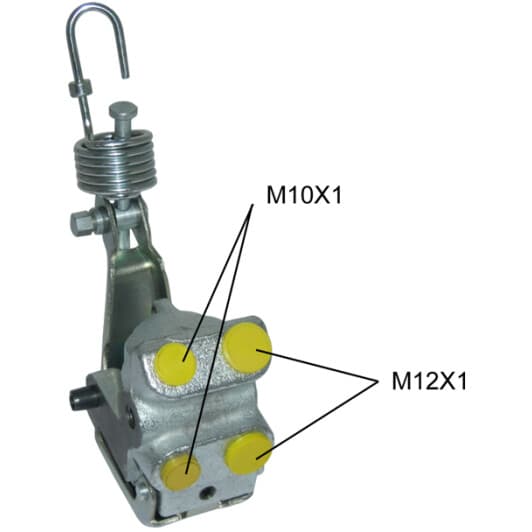 r61022 Brembo Розподільник гальмівних зусиль