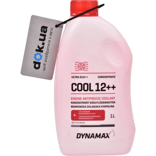 Dynamax Cool Ultra G12++ красный концентрат антифриза