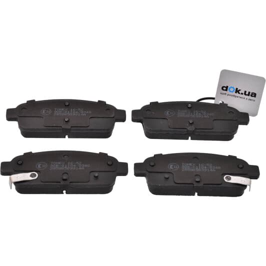 1652 Tomex Тормозные колодки