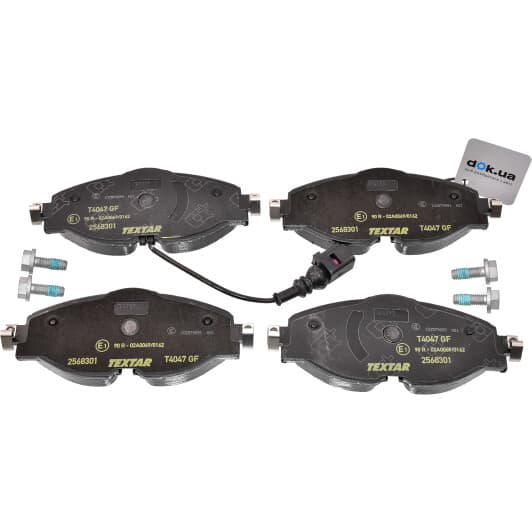 2568301 Textar Тормозные колодки