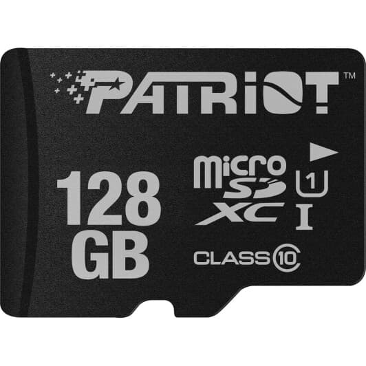 Карта памяти Patriot LX Series microSDXC 128 ГБ PSF128GMDC10