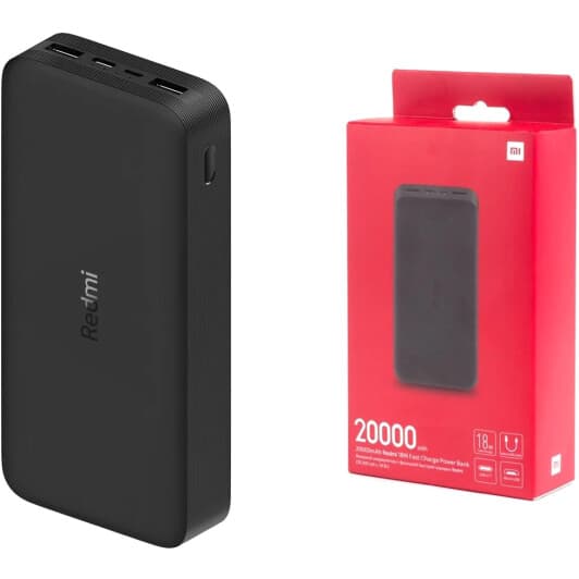 Повербанк Xiaomi Redmi 20000 mAh 18 Вт