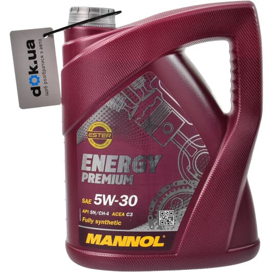 Mannol Energy Premium 5W-30 (5 л) моторна олива