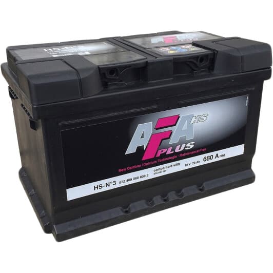Аккумулятор Afa 6 CT-72-R HS 572409068