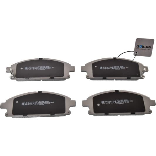 PA-154AF Japanparts Тормозные колодки