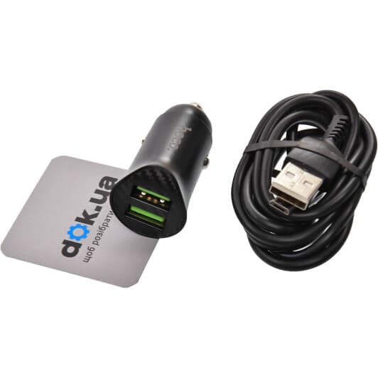 USB зарядка в авто Hoco Z39 00000082729