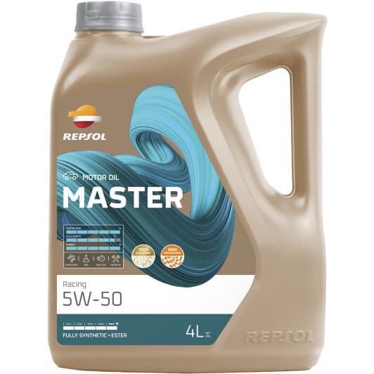 Repsol Master Racing 5W-50 (4 л) моторное масло
