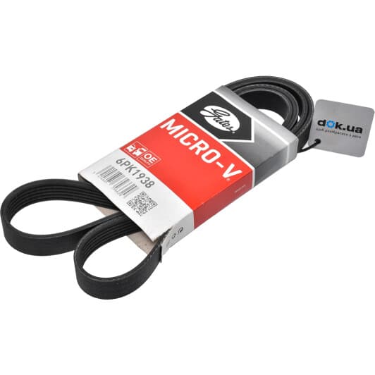 6PK1938 Gates Поликлиновой ремень