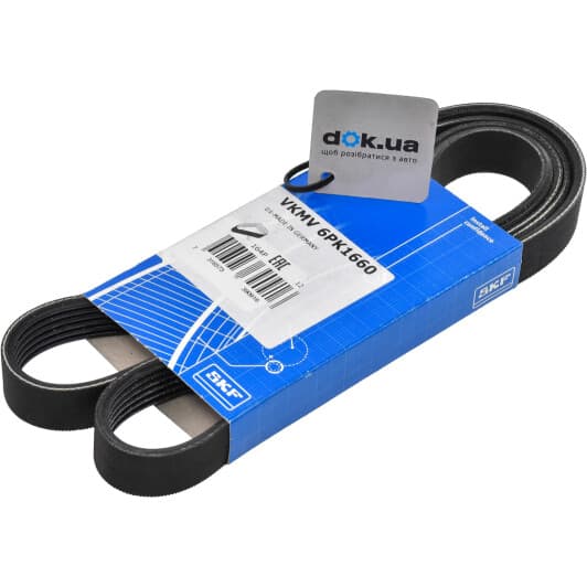 VKMV 6PK1660 SKF Поліклиновий ремінь