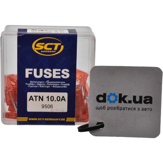 Набір запобіжників SCT Germany 9506 FN mini 50 шт.