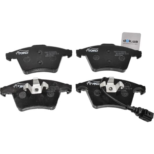 T2152044L TOKO Тормозные колодки