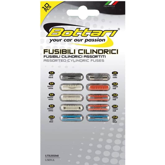 Набір запобіжників Bottari 30110-IS FC FGL2 10 шт.