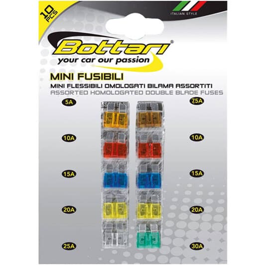 Набор предохранителей Bottari 30113-IS FN mini 10 шт.