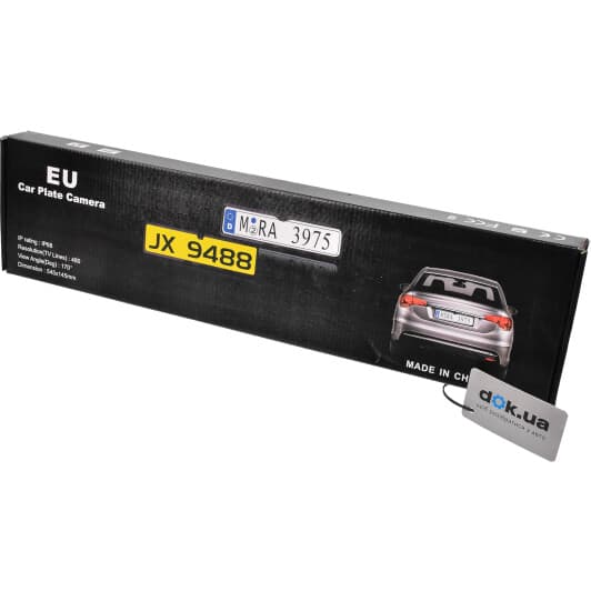 Номерная рамка с камерой Prime-X MCM-07 (с рамкой)