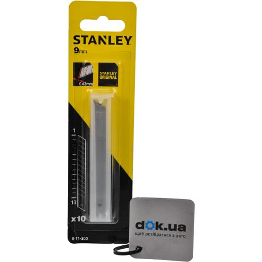 Набор лезвий Stanley 0-11-300 сегментированное лезвие 10 шт.