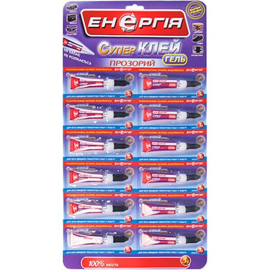 Клей Energia Super Glue Gel