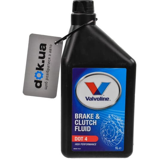 Гальмівна рідина Valvoline Brake & Clutch DOT 4 пластик