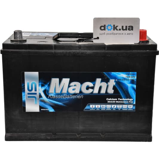 Акумулятор Macht 6 CT-95-R JIS 40319