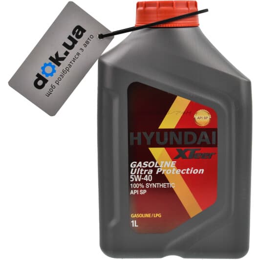 Hyundai XTeer Gasoline Ultra Protection 5W-40 (1 л) моторное масло