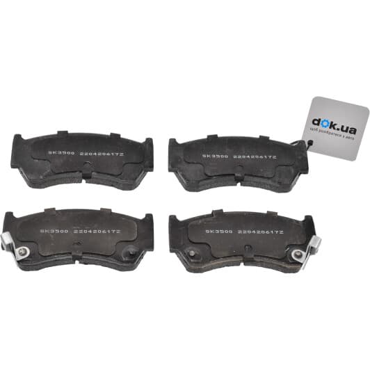 05P617 LPR Тормозные колодки для Nissan Almera