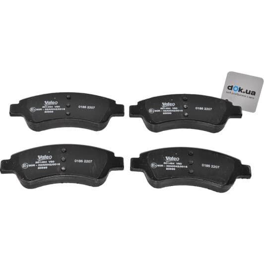301464 Valeo Тормозные колодки