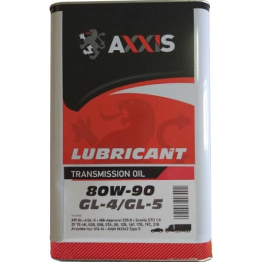 Axxis GL-4 / 5 80W-90 (18 л) трансмісійна олива