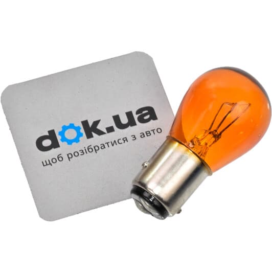 Автолампа Bosma P21/5W BAY15d 21 W оранжевая 4131