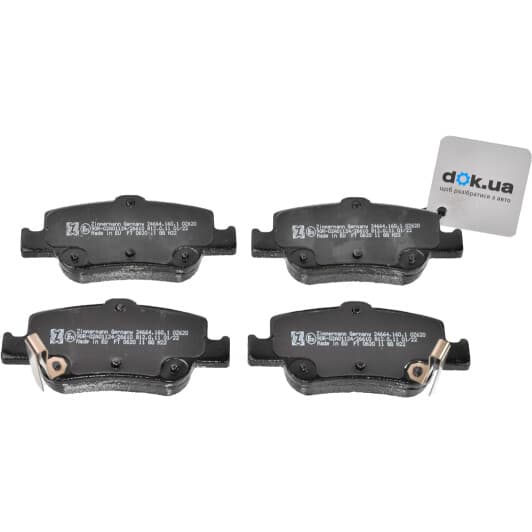 24664.160.1 Zimmermann Тормозные колодки