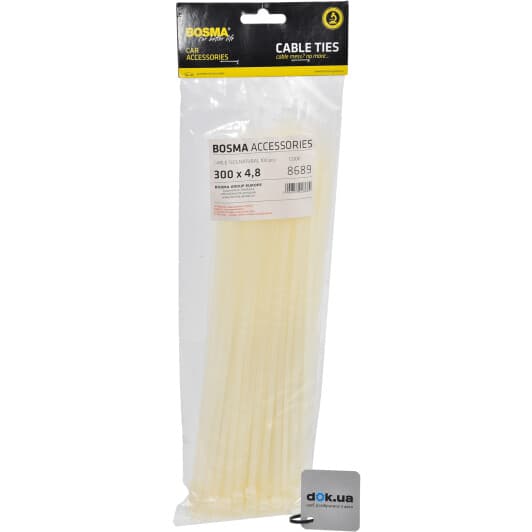 Стяжка Bosma 8689 300 мм 4,8 мм 100 шт