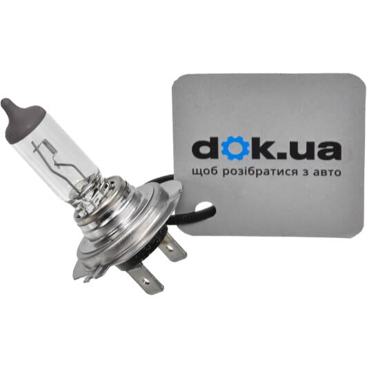 Автолампа Renault / Dacia H7 PX26d 55 W прозора 7701057737