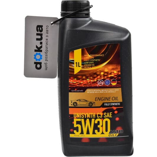 AMB UniSynth C3 5W-30 (1 л) моторное масло