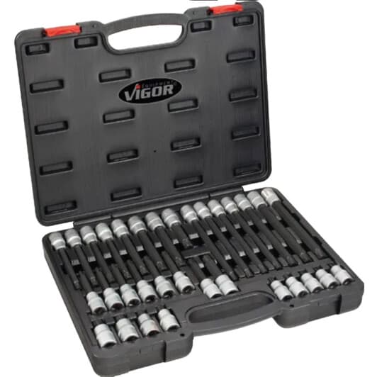Набір торцевих головок Vigor v2201 1/2" (32 пр.)