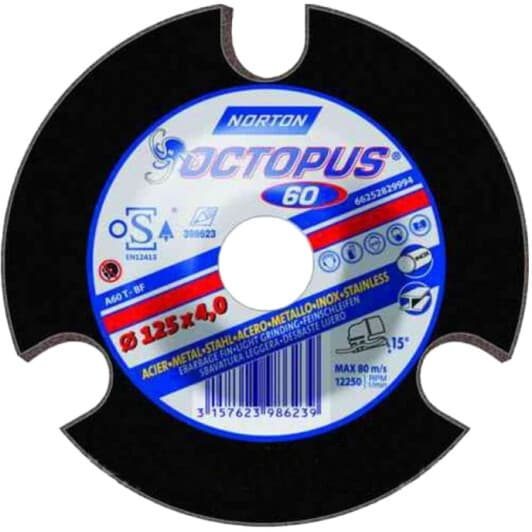 Круг зачистной NORTON Octopus 70V700 125 мм