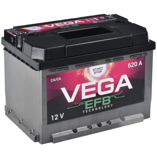 Аккумулятор VEGA 6 CT-63-R EFB V63062013