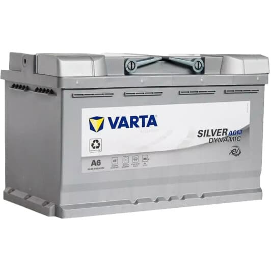 Аккумулятор Varta 6 CT-80-R Silver Dynamic AGM 580901080J382