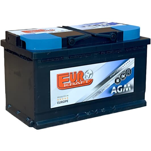 Акумулятор EUROKRAFT 6 CT-80-R AGM Start Stop 00156108