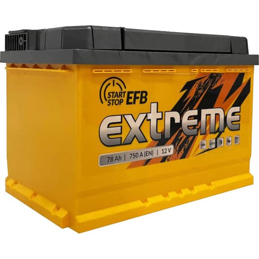 Аккумулятор Extreme 6 CT-78-R EFB Start Stop EEFB780