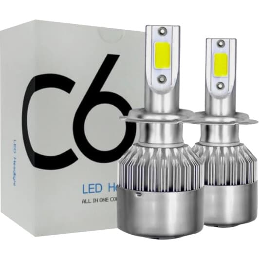 Автолампа HeadLight C6 H1 P14,5s 30 W 0000007376