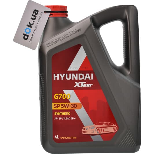 Hyundai XTeer Gasoline G700 5W-30 (4 л) моторна олива