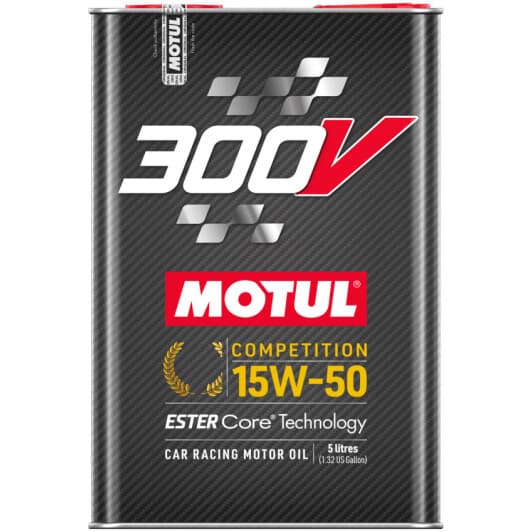Motul 300V Competition 15W-50 (5 л) моторное масло