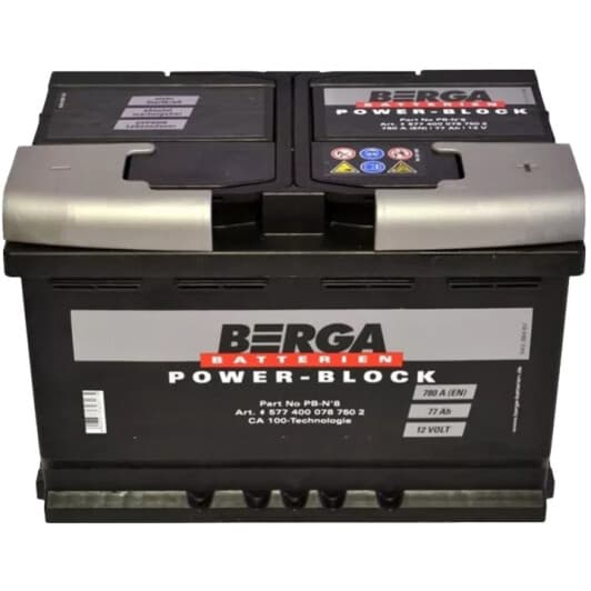 Аккумулятор Berga 6 CT-77-R Power Block 577400078