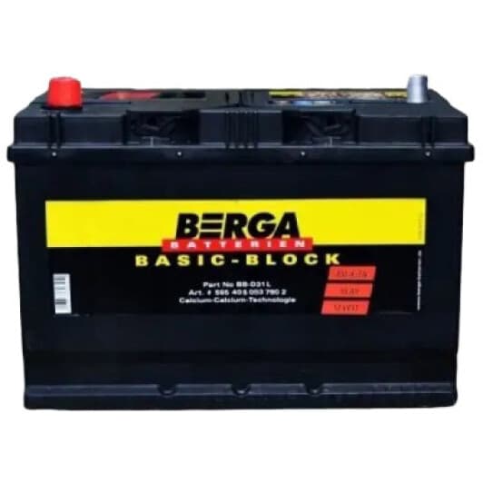 Аккумулятор Berga 6 CT-95-L Basic Block 595405083