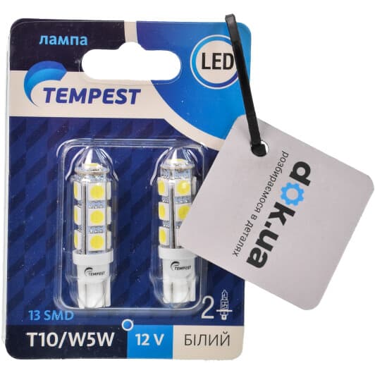 Автолампа Tempest T10 TP-212T10-12V